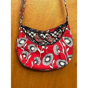 Vera Bradley Crossbody Red Floral